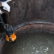 Bomba submersa para água suja
